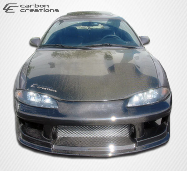 1995-1999 Mitsubishi Eclipse Eagle Talon Carbon Creations OEM Look Hood - 1 Piece