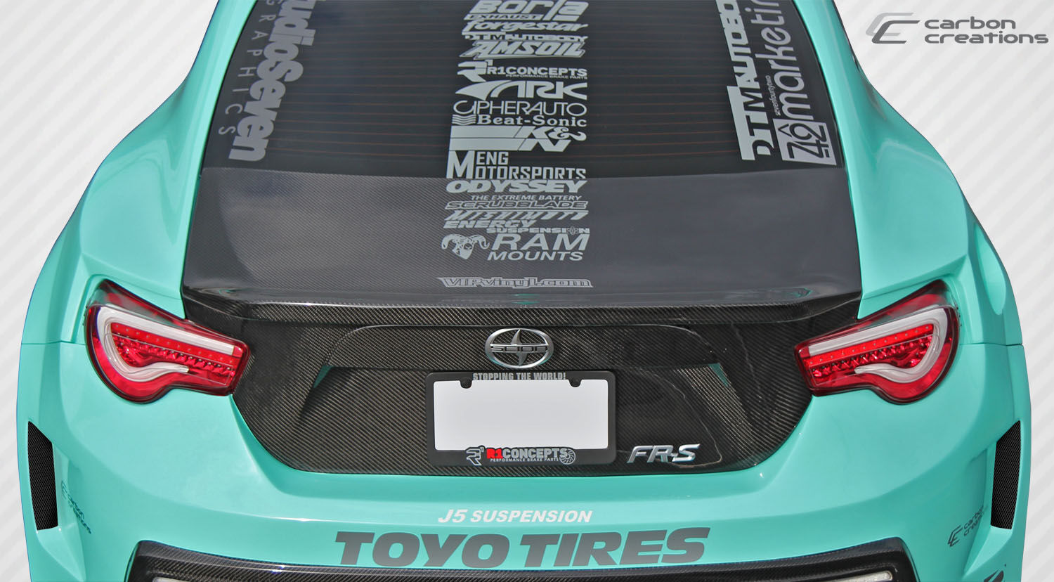2013-2020 Scion FR-S Toyota 86 Subaru BRZ Carbon Creations 86-R Trunk - 1 Piece