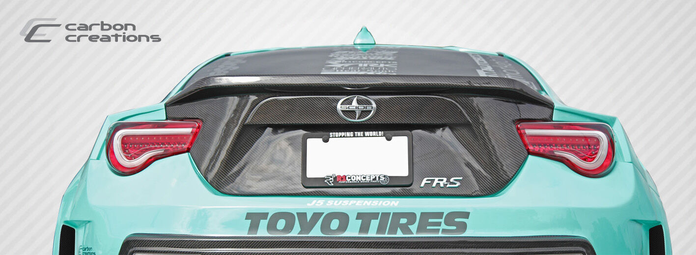 2013-2020 Scion FR-S Toyota 86 Subaru BRZ Carbon Creations 86-R Trunk - 1 Piece