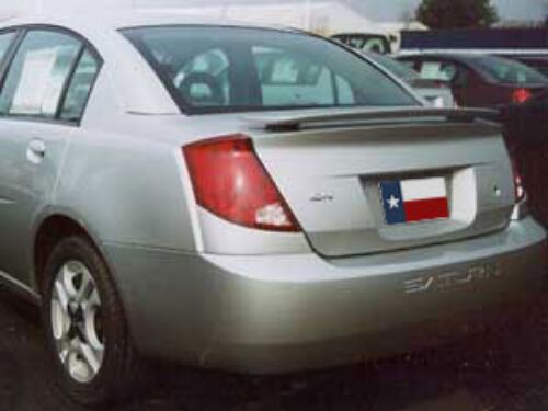 2003-2008 Saturn ION 4DR Factory Post Spoiler Wing - ABS-532