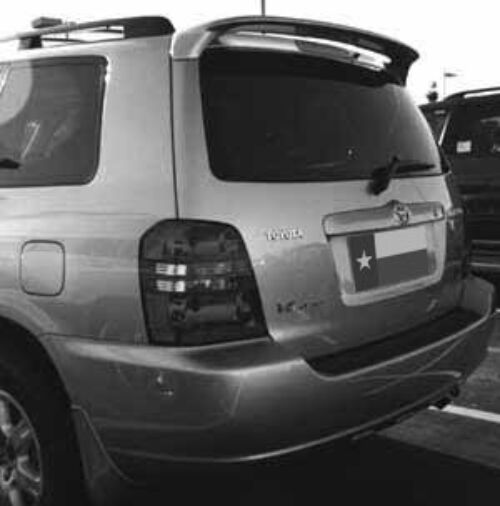 2001-2007 Toyota Highlander Factory Roof Spoiler Wing - ABS-537