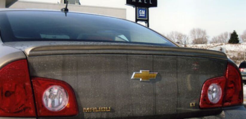 2008-2012 Chevy Malibu Custom Lip Spoiler Wing - ABS-727