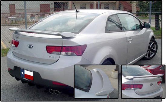 2010-2013 KIA Forte Koup Custom Post Spoiler Wing - ABS-738