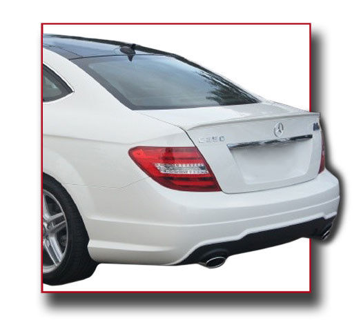 2012-2015 Mercedes C-Class Coupe Factory Lip Spoiler Wing
