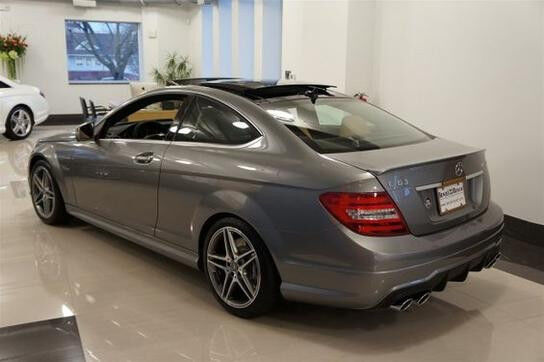 2012-2015 Mercedes C-Class Coupe Factory Lip Spoiler Wing - ABS-760