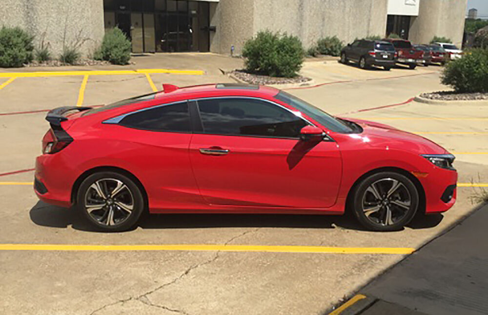 2016-2020 Honda Civic 2DR SI 2-Post Spoiler Wing