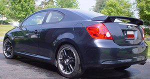 2006-2011 KIA Rio Sedan Custom Post Spoiler Wing