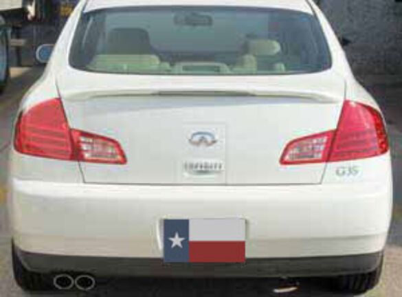 2003-2006 Infiniti G35 Sedan Custom Lip Spoiler Wing - FG-015
