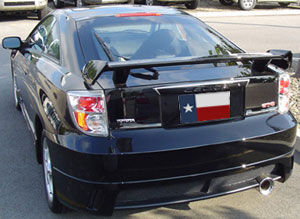 2006-2012 Mitsubishi Eclipse Coupe Action Package Post Spoiler Wing - FG-115