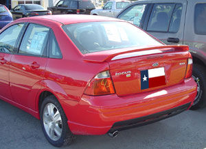 2000-2007 Ford Focus 4DR Factory Post Spoiler Wing - FG-130
