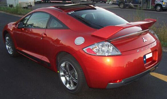 2006-2012 Mitsubishi Eclipse Coupe Factory Post Spoiler Wing