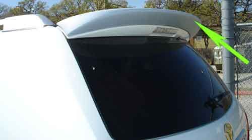 2008-2010 Toyota Highlander Custom Roof Spoiler Wing - FG-137