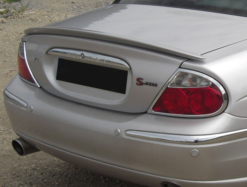 2000-2004 Jaguar S-Type R Lip Spoiler Wing - FG-202
