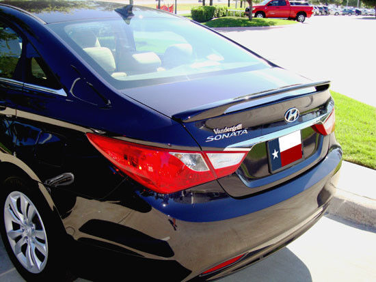 2011 Hyundai Sonata 4dr Custom 2-Post Trunk Spoiler Wing