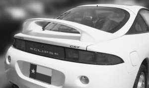 2000-2005 Mitsubishi Eclipse Coupe Turbo Post Spoiler Wing - FG-501