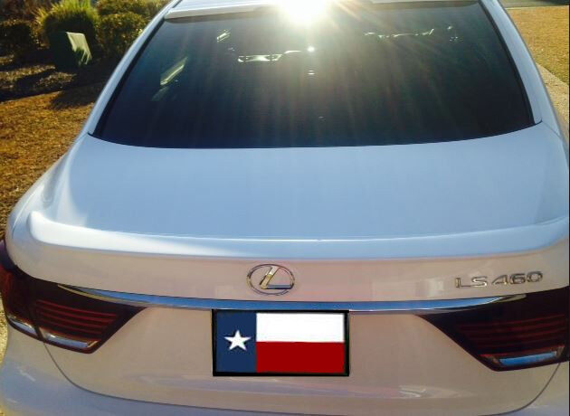 2013-2017 Lexus LS460 Custom Lip Spoiler Wing - FG-533