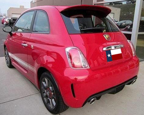 2012-2015 Fiat 500 LG Factory Roof Spoiler Wing - FG-540
