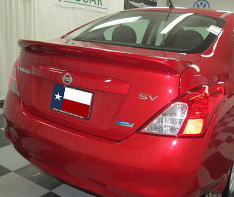 2013-2019 Nissan Versa Sedan Factory Flush Spoiler Wing - FG-543