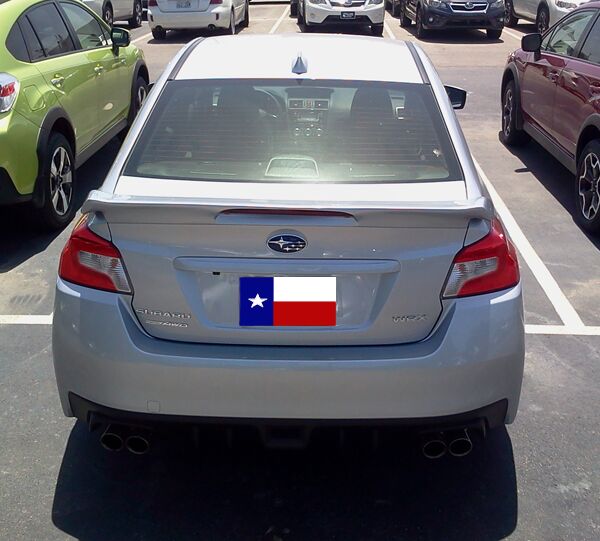2015-2021 Subaru WRX Custom Flush Spoiler Wing