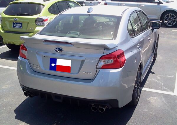 2015-2021 Subaru WRX Custom Flush Spoiler Wing - FG-572