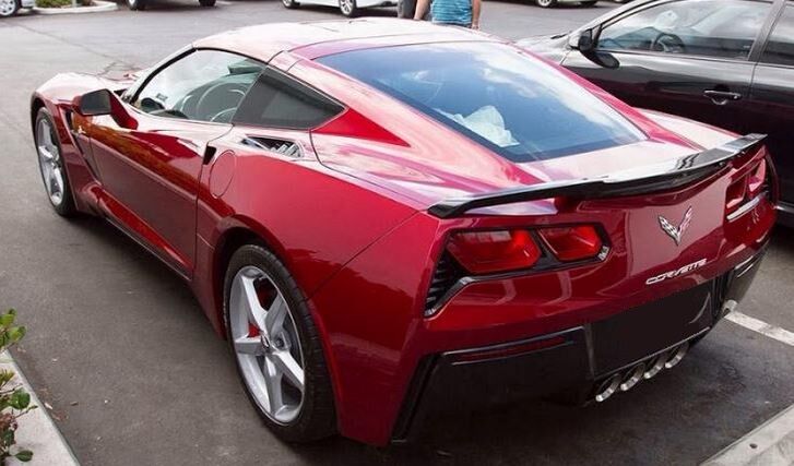 2014-2019 Chevy Corvette C7 Factory Post Spoiler Wing - FG-600