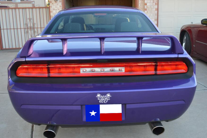 2008-2021 Dodge Challenger Custom Post Spoiler Wing - FG-605