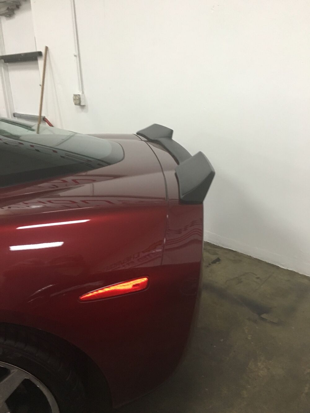2005-2013 Chevy Corvette C6 Wickerbill Flush Spoiler Wing