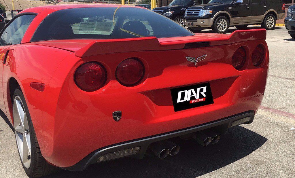 2005-2013 Chevy Corvette C6 Wickerbill Flush Spoiler Wing