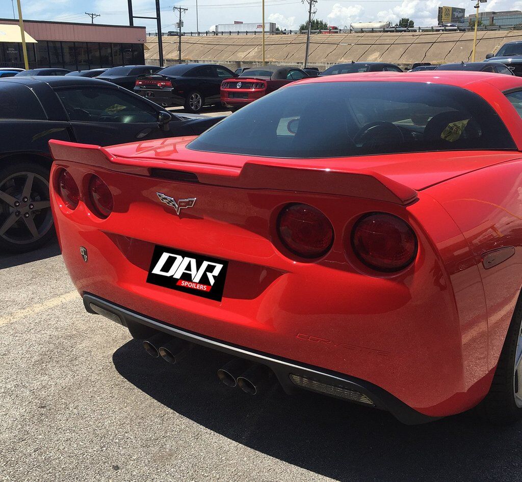 2005-2013 Chevy Corvette C6 Wickerbill Flush Spoiler Wing