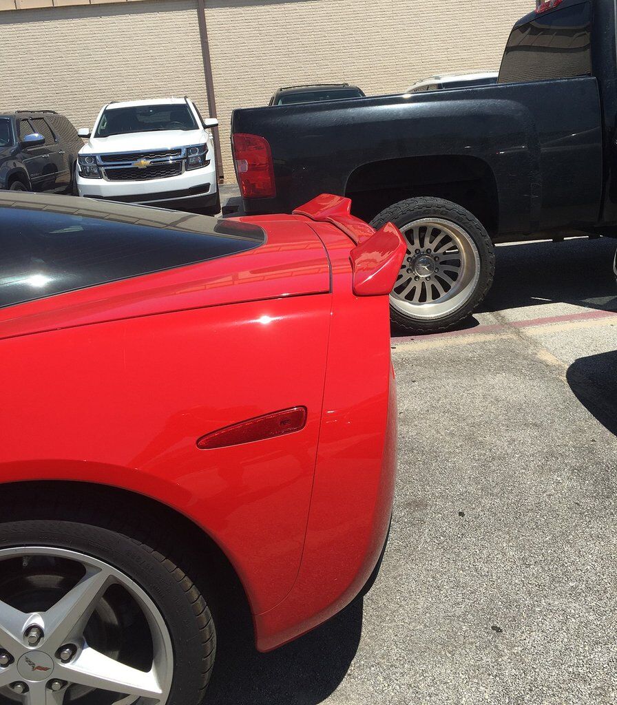2005-2013 Chevy Corvette C6 Wickerbill Flush Spoiler Wing