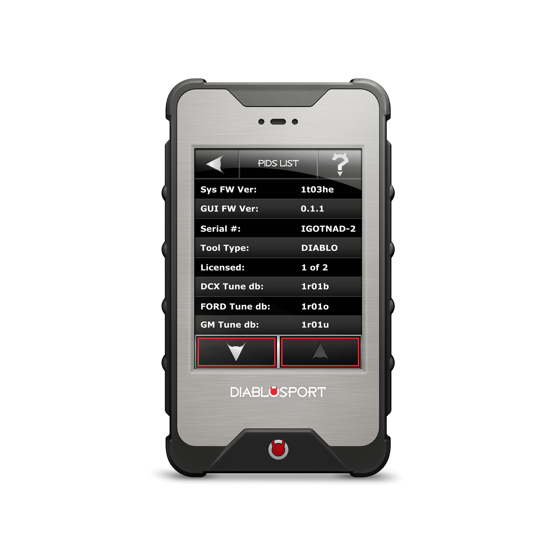 2005-2010 Dodge Durango DiabloSport inTune Touch Screen Tuner