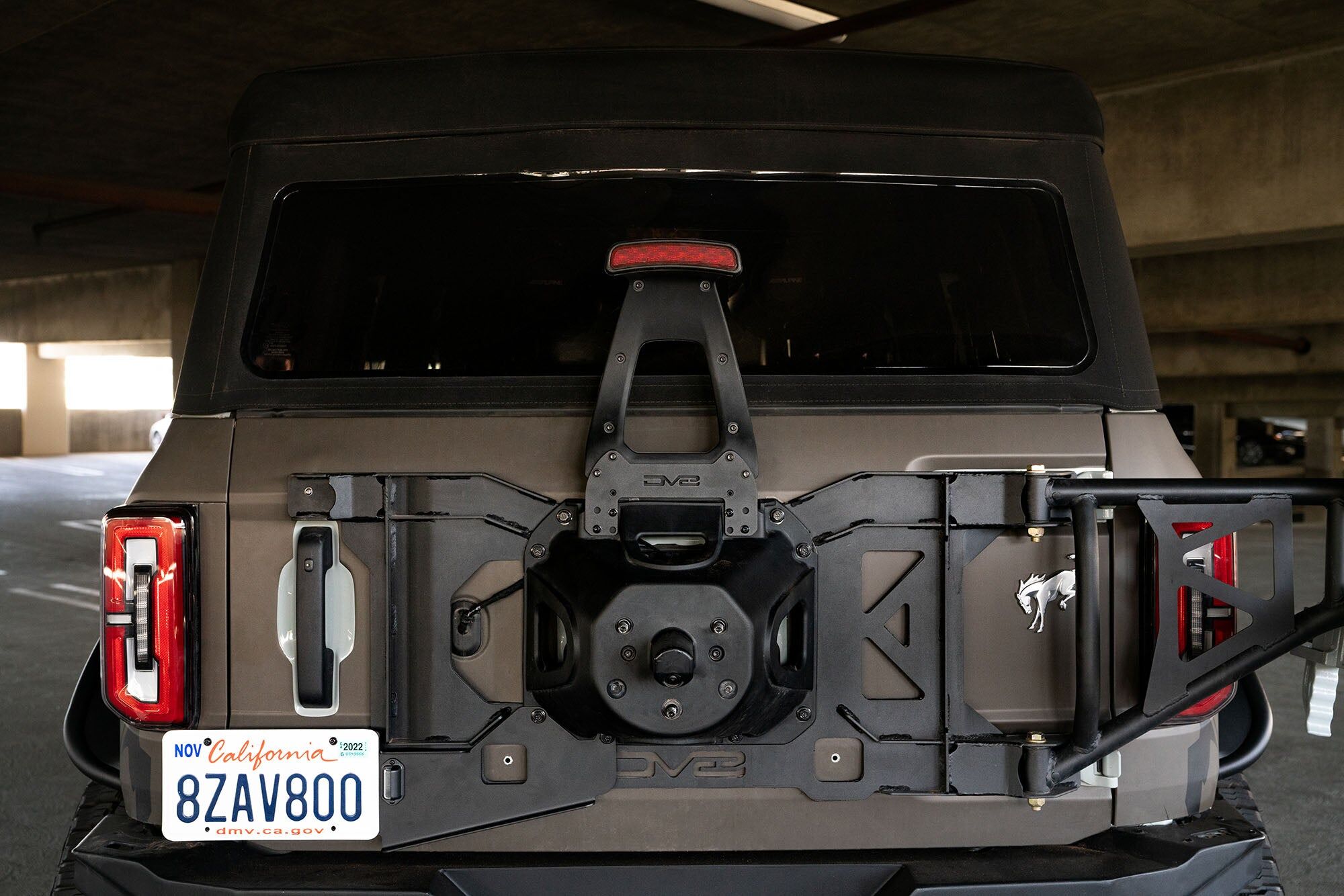 2021-2022 Ford Bronco Third Brake Light Extension Bracket by DV8 Off-Road