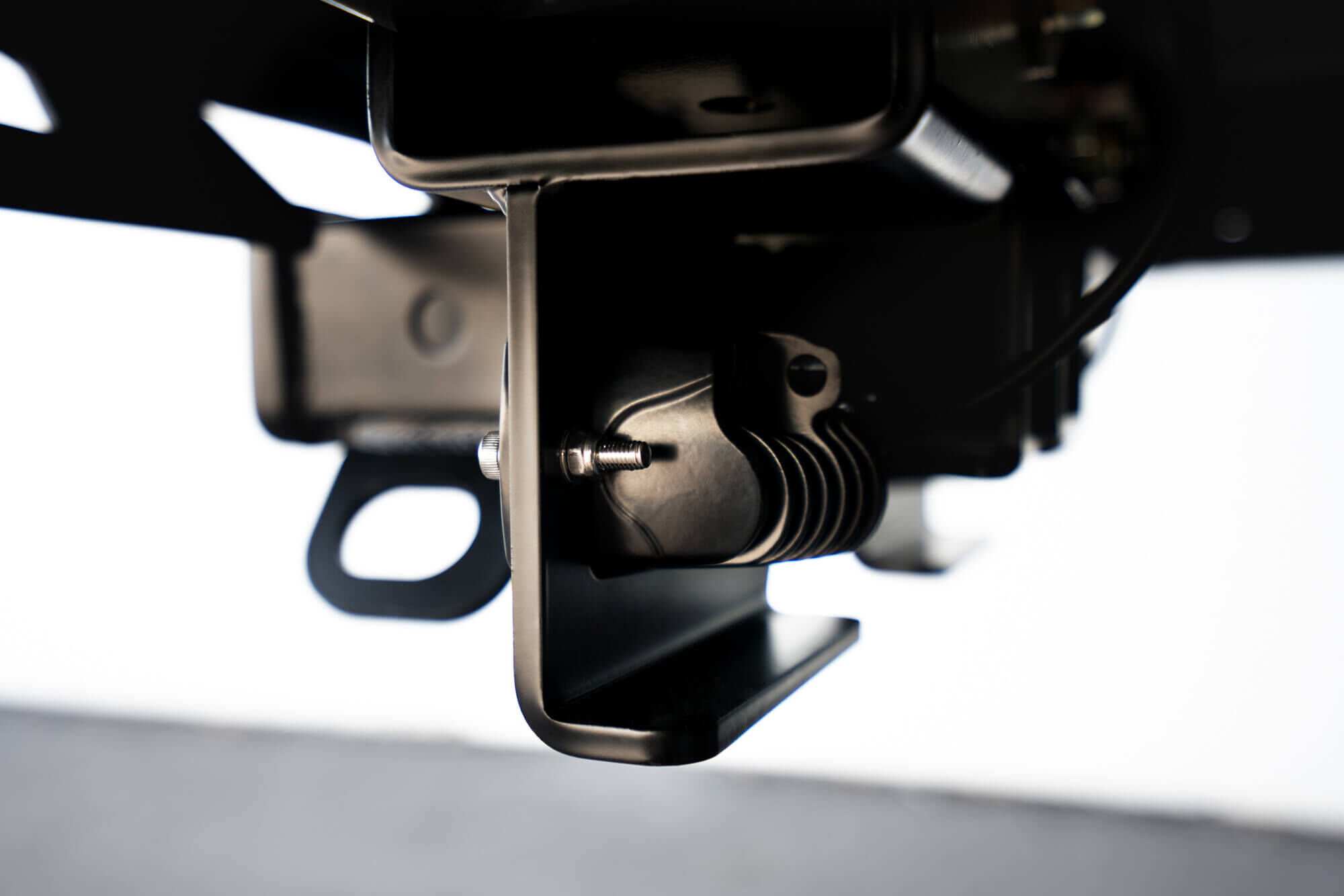 2007-2022 Jeep Wrangler (Jk/Jl) Bolt-On Hitch With Lights by DV8 Off-Road