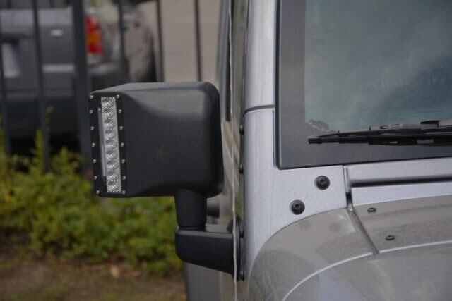 2007-2018 Jeep Wrangler JK Led Mirror Covers by DV8 Off-Road