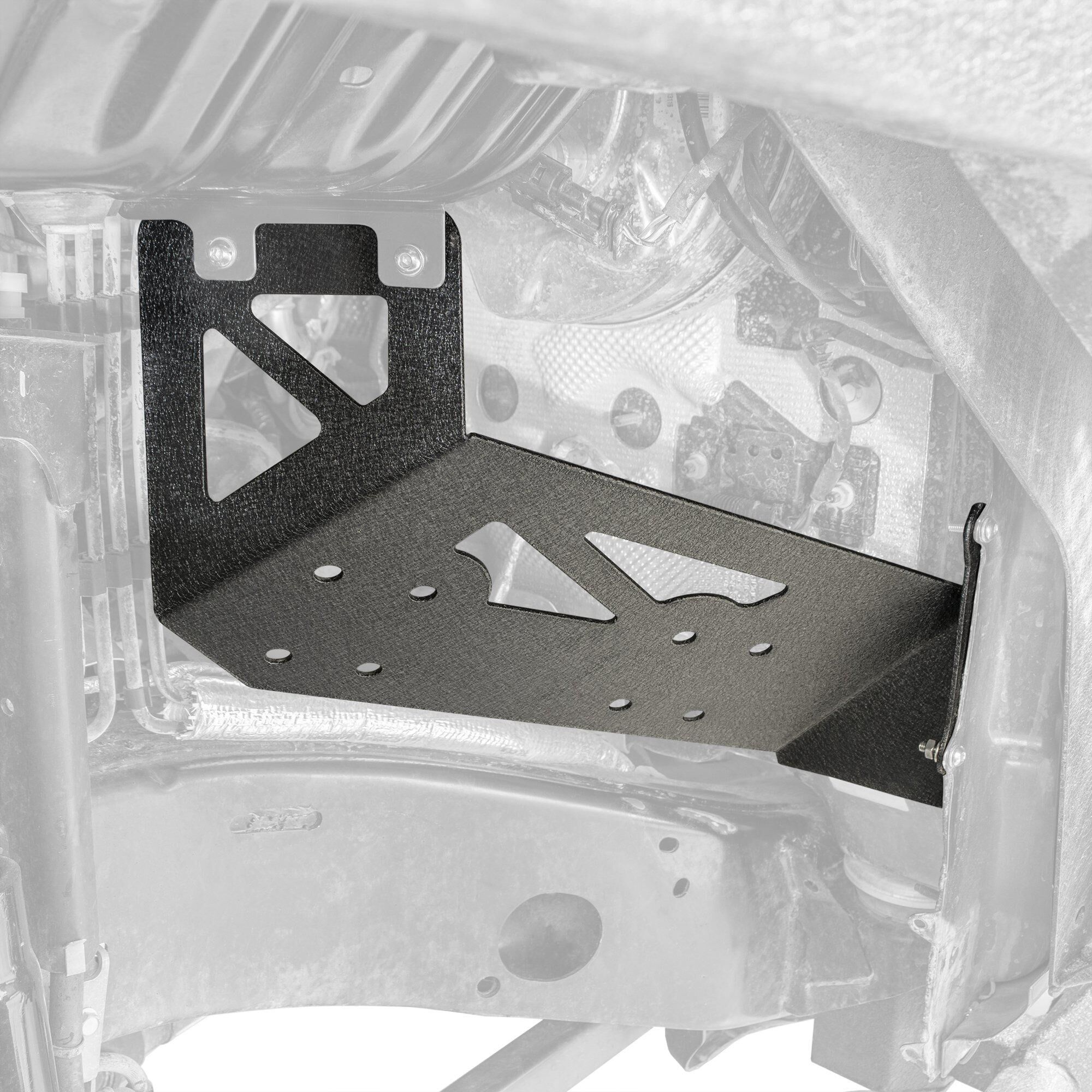 2018-2022 Jeep Wrangler JL & 2020-2022 JT Engine Bay Compressor Mount by DV8 Off-Road