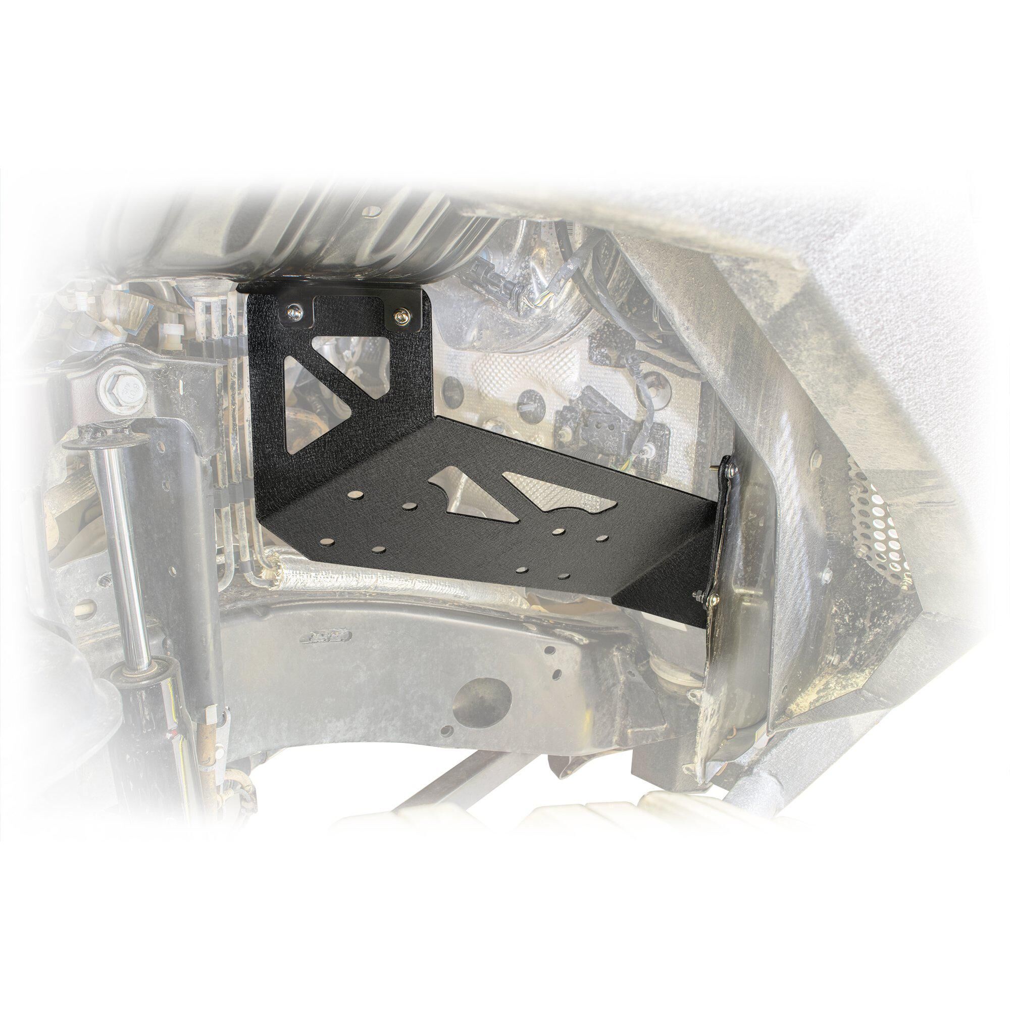 2018-2022 Jeep Wrangler JL & 2020-2022 JT Engine Bay Compressor Mount by DV8 Off-Road