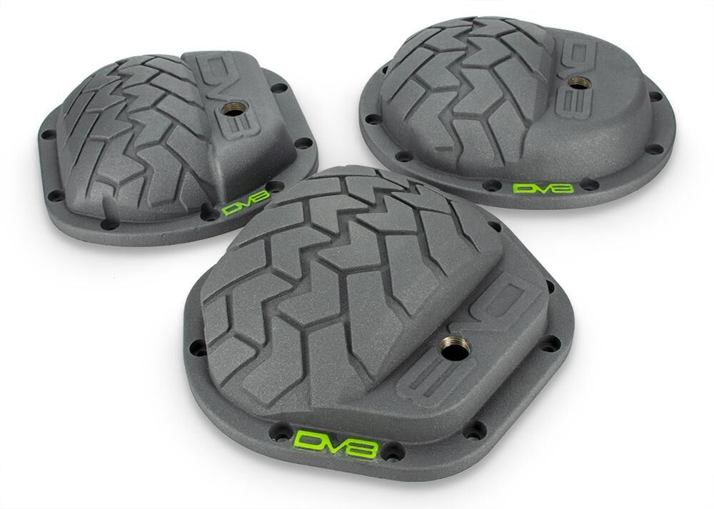 2007-2018 Jeep Wrangler JK Differential Cover Dana 30 by DV8 Off-Road
