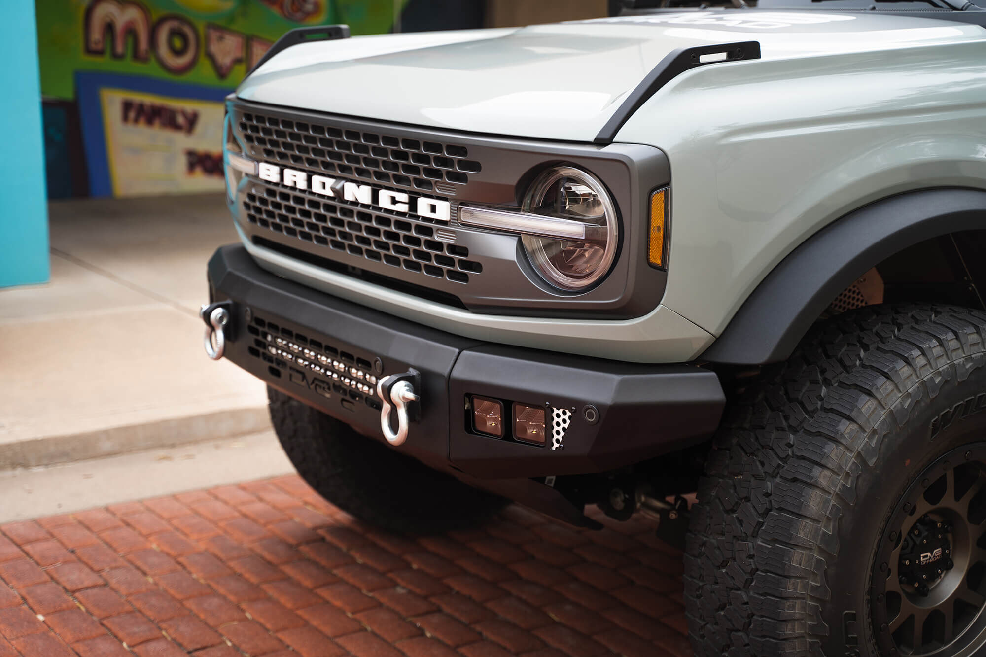 2021-2022 Ford Bronco Oe Plus Series Front Bumper by DV8 Off-Road