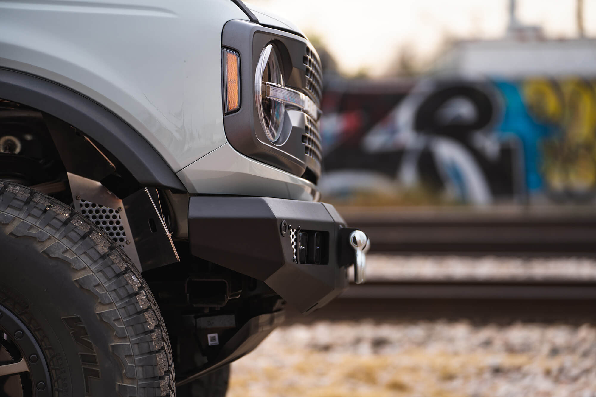 2021-2022 Ford Bronco Oe Plus Series Front Bumper by DV8 Off-Road
