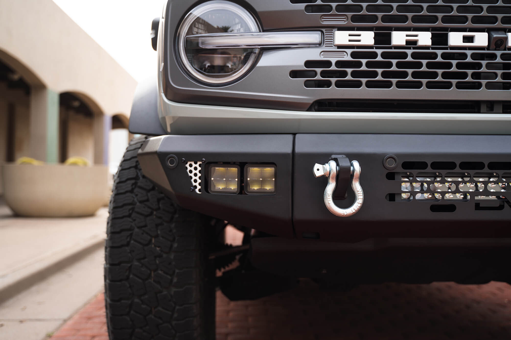 2021-2022 Ford Bronco Oe Plus Series Front Bumper by DV8 Off-Road