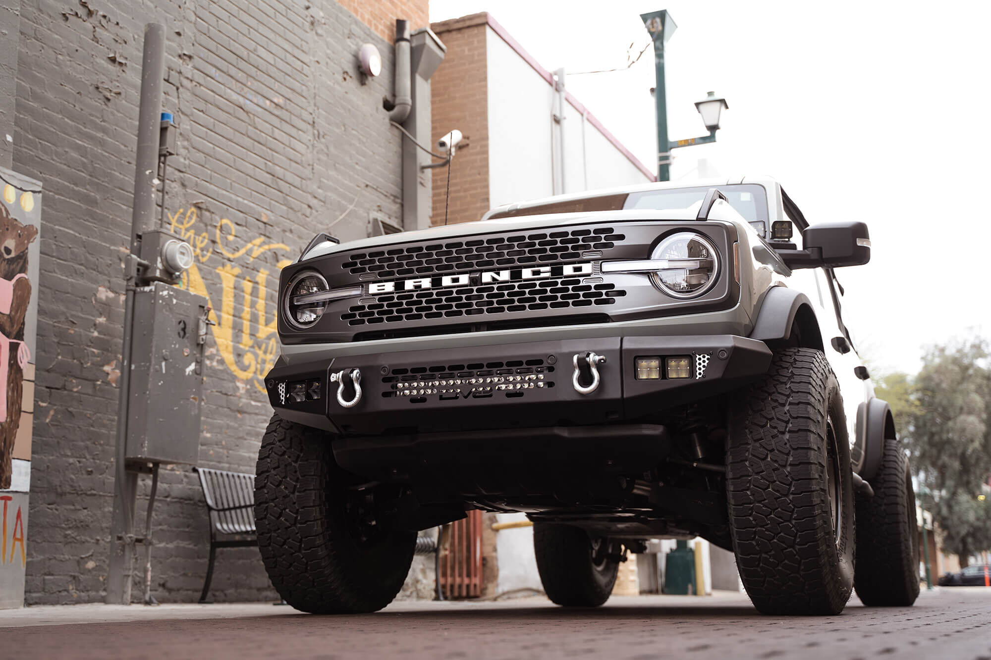 2021-2022 Ford Bronco Oe Plus Series Front Bumper by DV8 Off-Road