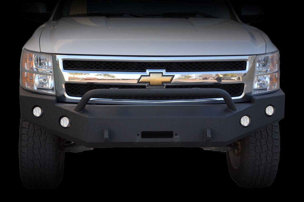 2007-2013 Chevy Silverado 1500 Steel Front Bumper by DV8 Off-Road