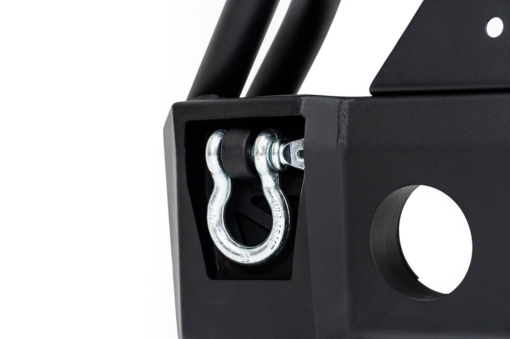 2007-22 Jeep Wrangler JK, JL, & JT Pocket Front Bumper by DV8 Off-Road
