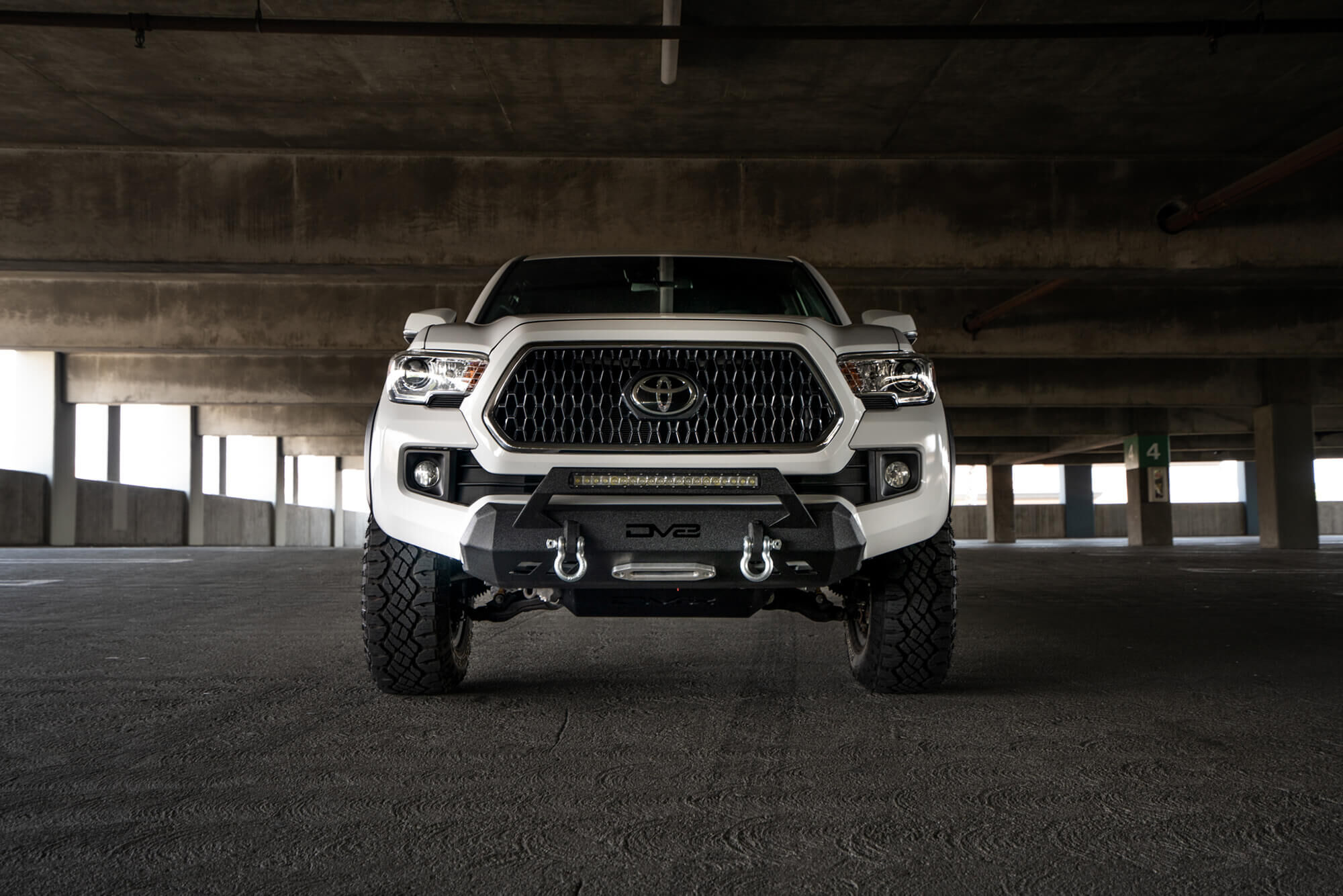 2016-2023 Toyota Tacoma Center Mount Front Bumper by DV8 Off-Road