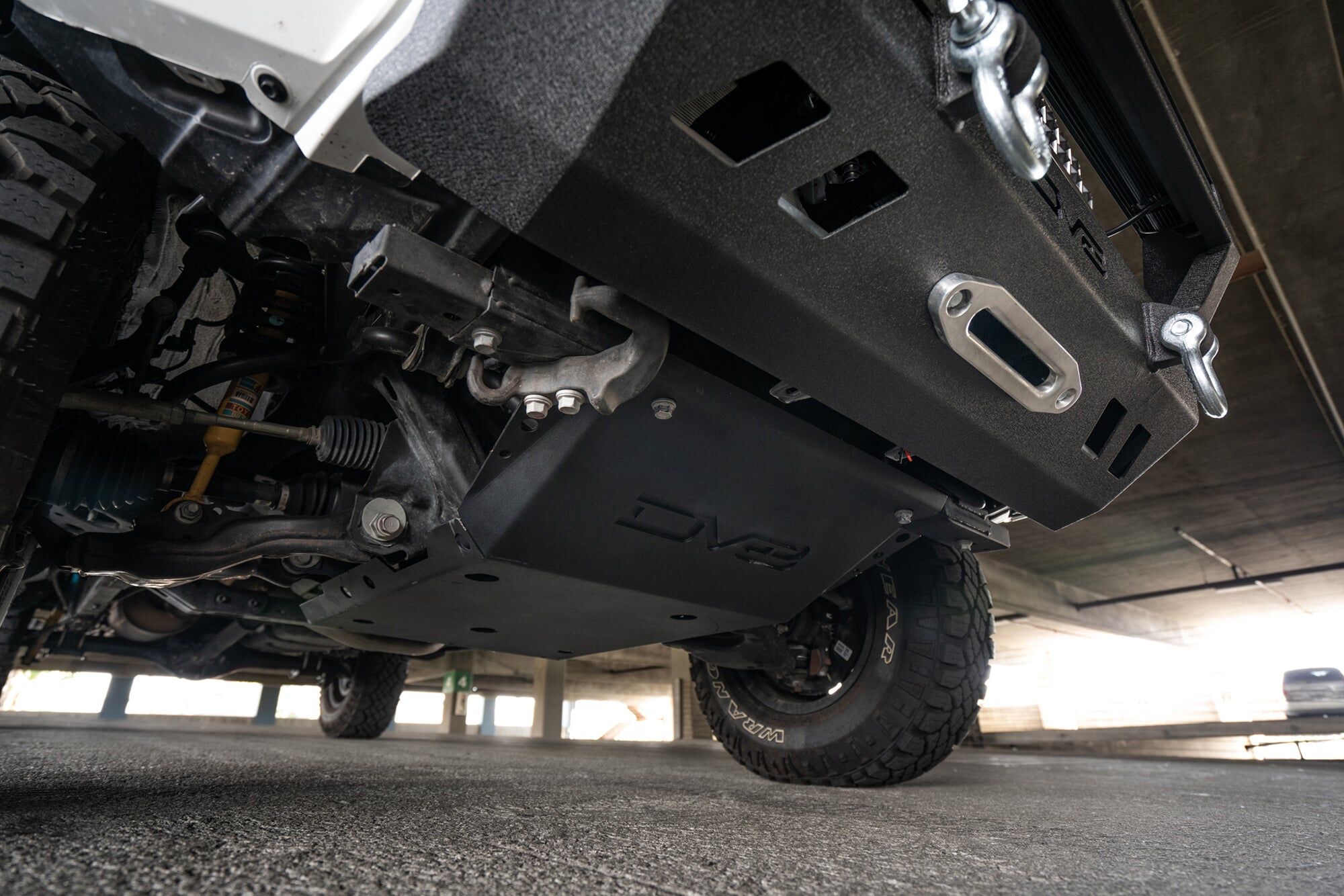 2016-2023 Toyota Tacoma Center Mount Front Bumper by DV8 Off-Road