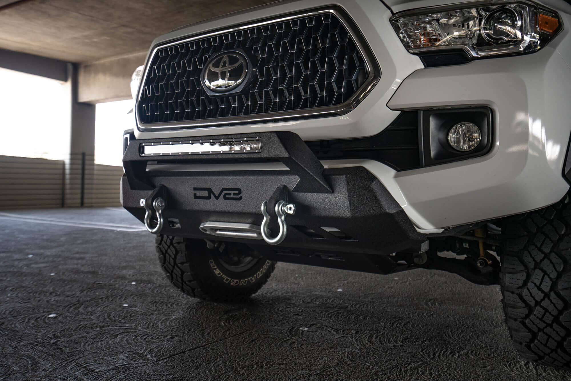 2016-2023 Toyota Tacoma Center Mount Front Bumper by DV8 Off-Road
