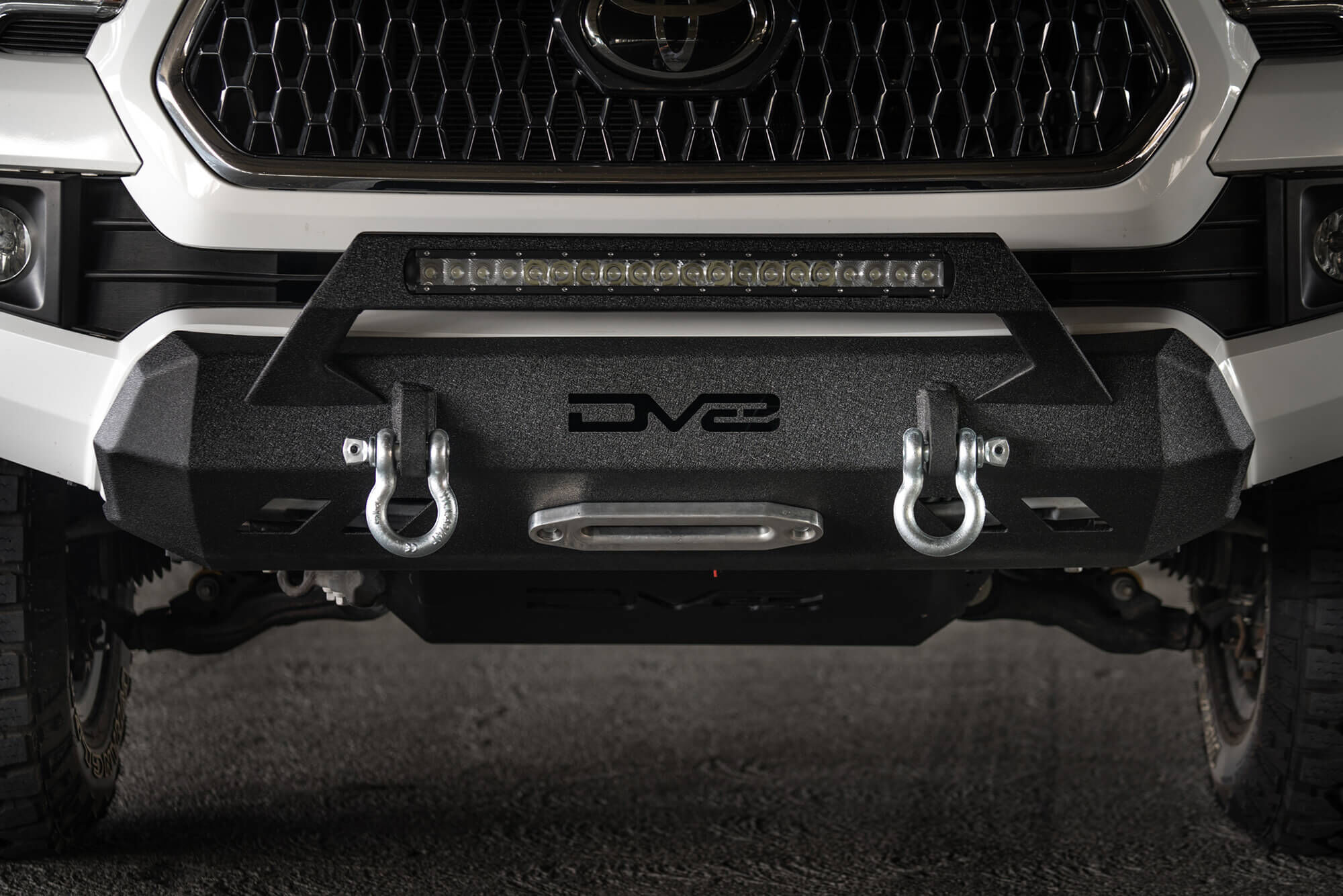 2016-2023 Toyota Tacoma Center Mount Front Bumper by DV8 Off-Road