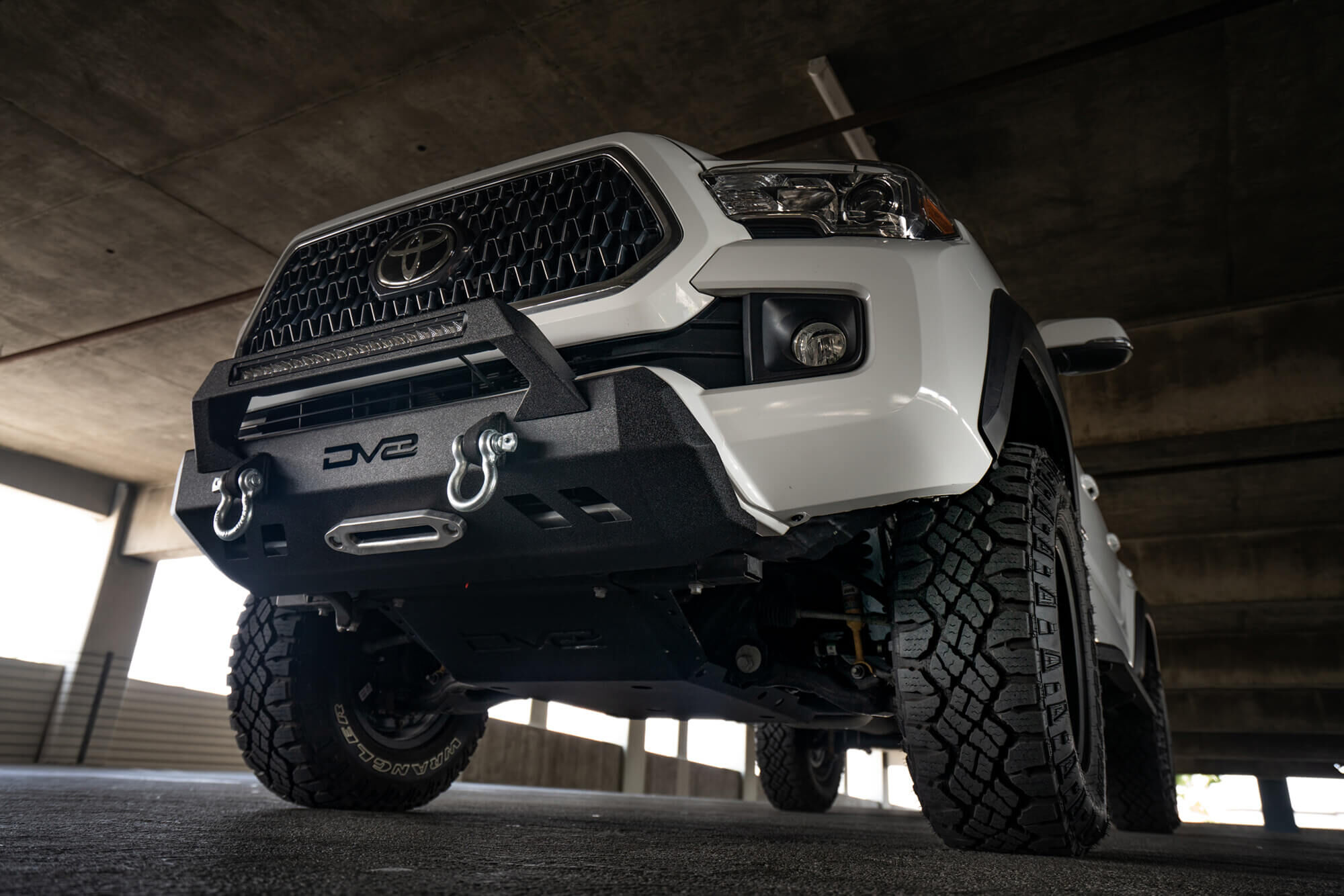 2016-2023 Toyota Tacoma Center Mount Front Bumper by DV8 Off-Road