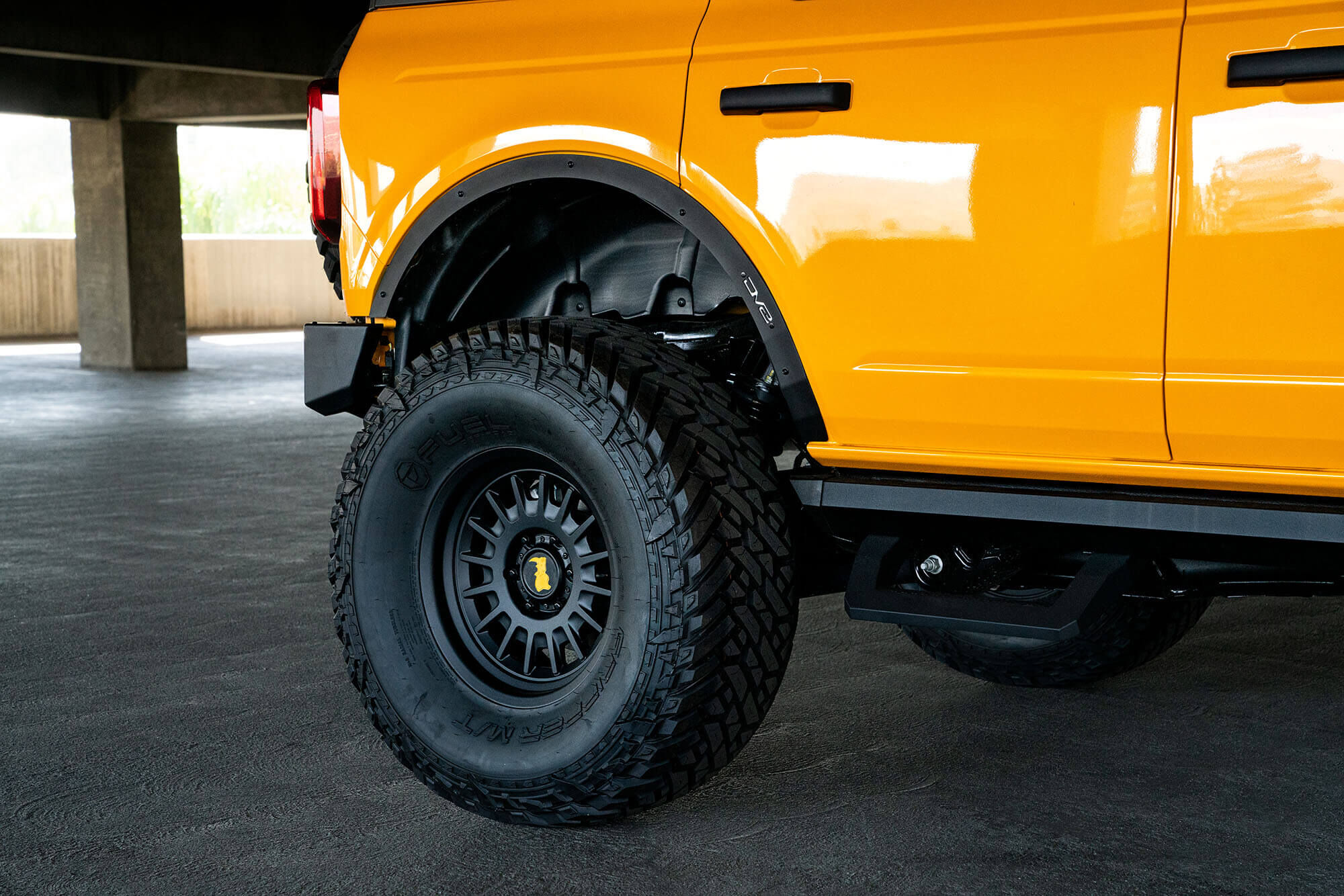 2021-2022 Ford Bronco Fender Flare Deletes Front & Rear by DV8 Off-Road