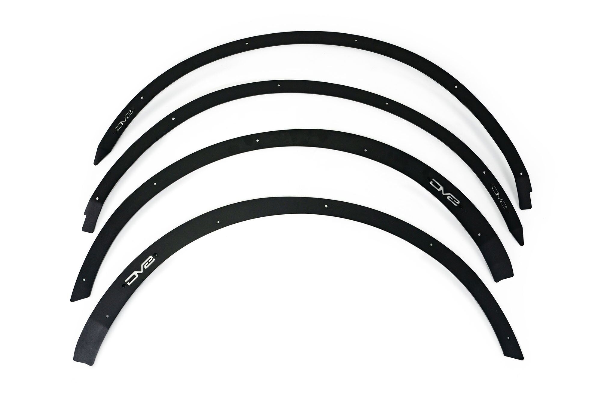 2021-2022 Ford Bronco Fender Flare Deletes Front & Rear by DV8 Off-Road - FDBR-03